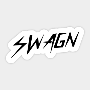 Swagn. Atlantic coast line. Sticker